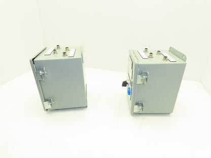 Hoffman A8066CH/SPL Electrical Enclosure 8x6x6" Switch With Indicator Lot of 2