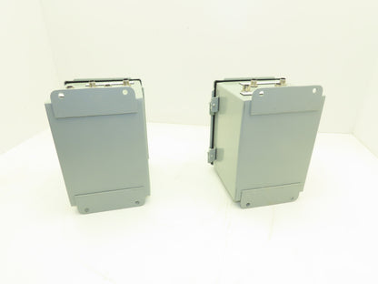 Hoffman A8066CH/SPL Electrical Enclosure 8x6x6" Switch With Indicator Lot of 2
