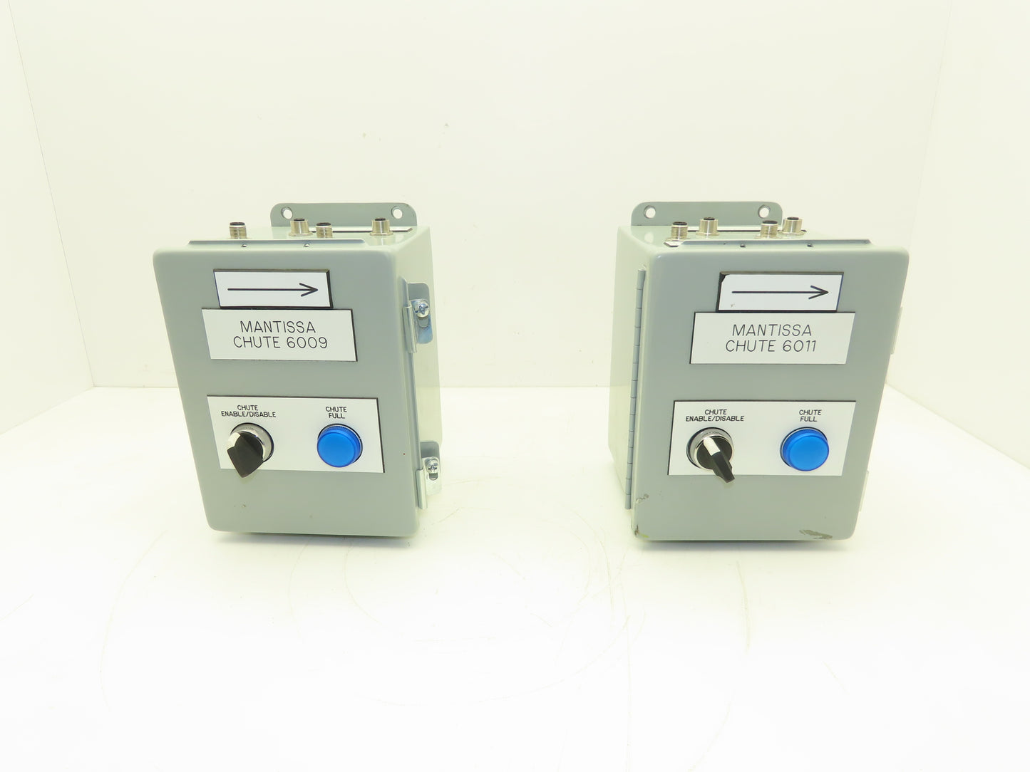 Hoffman A8066CH/SPL Electrical Enclosure 8x6x6" Switch With Indicator Lot of 2