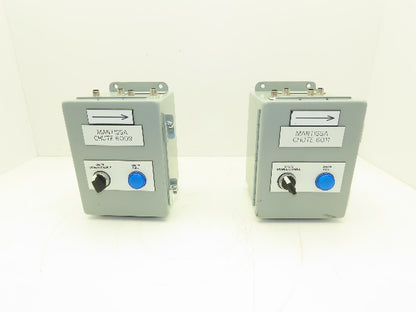 Hoffman A8066CH/SPL Electrical Enclosure 8x6x6" Switch With Indicator Lot of 2