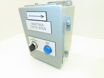 Hoffman A8066CH/SPL Electrical Enclosure 8x6x6" Switch With Indicator Lot of 2