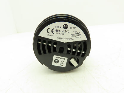 Allen Bradley 856T-BT3/BT5 Steady Amber & Green Stack Light with Control Base