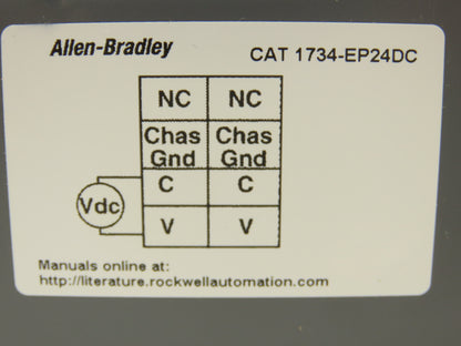Allen Bradley 1734-EP24DC POINT I/O Expansion Power Supply 24VDC Ser B Lot of 4