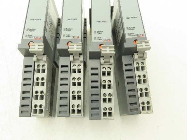 Allen Bradley 1734-EP24DC POINT I/O Expansion Power Supply 24VDC Ser B Lot of 4