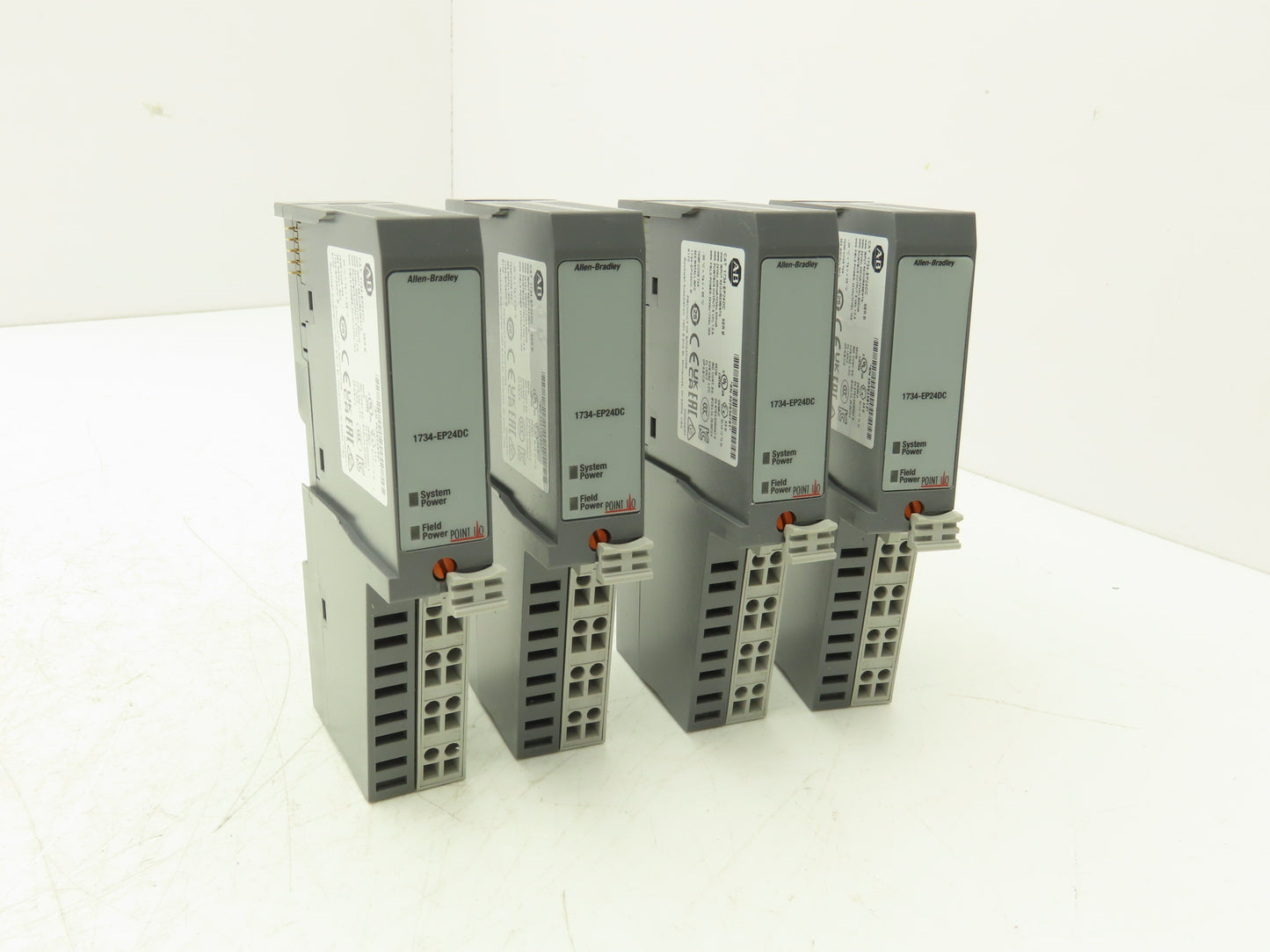 Allen Bradley 1734-EP24DC POINT I/O Expansion Power Supply 24VDC Ser B Lot of 4