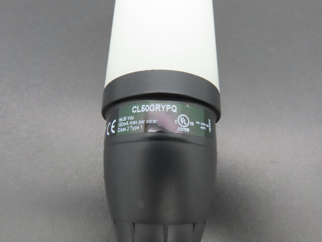 Banner CL50GRYPQ 50mm 3-Color Green Red Yellow LED Light 6" Column 18-30VDC