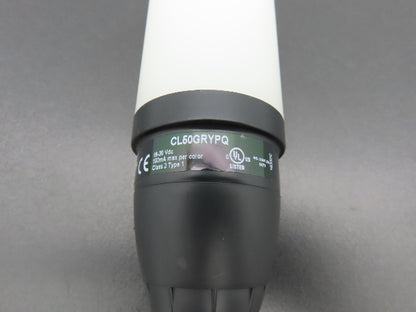 Banner CL50GRYPQ 50mm 3-Color Green Red Yellow LED Light 6" Column 18-30VDC