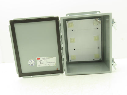 Hoffman A10086CH Electrical Enclosure JIC Switch Panel Box 10x8x6" Wall Mount