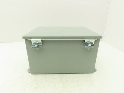 Hoffman A10086CH Electrical Enclosure JIC Switch Panel Box 10x8x6" Wall Mount