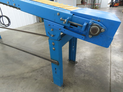 New London Engineering 21"x 10' Incline Conveyor 12" Cleated Belt .5Hp 3PH 25FPM