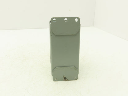 Hoffman E2PBGXM Allen Bradley Push Button Enclosure E-Stop With Reset Switch