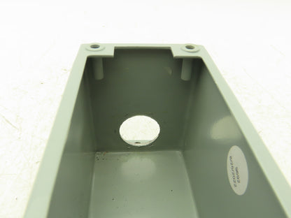 Hoffman E2PBGXM Allen Bradley Push Button Enclosure E-Stop With Reset Switch