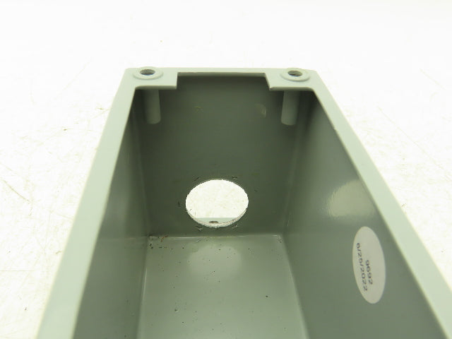 Hoffman E2PBGXM Allen Bradley Push Button Enclosure E-Stop With Reset Switch