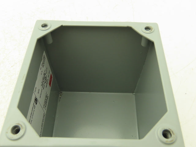 Hoffman E1PBXM Allen Bradley Push Button Enclosure With Momentary Reset Switch