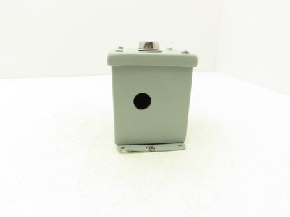 Hoffman E1PBXM Allen Bradley Push Button Enclosure With Momentary Reset Switch