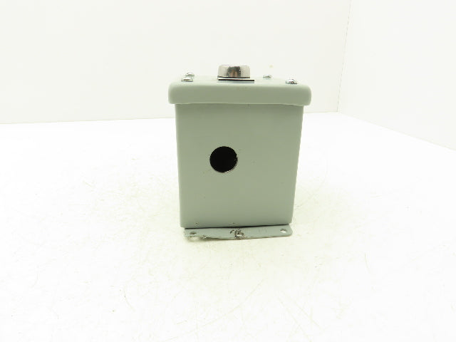 Hoffman E1PBXM Allen Bradley Push Button Enclosure With Momentary Reset Switch
