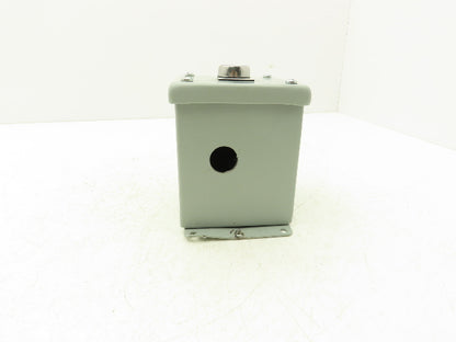 Hoffman E1PBXM Allen Bradley Push Button Enclosure With Momentary Reset Switch