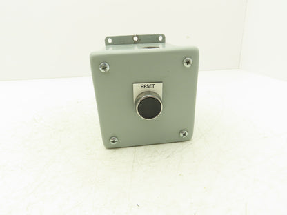Hoffman E1PBXM Allen Bradley Push Button Enclosure With Momentary Reset Switch