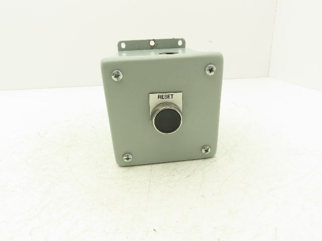 Hoffman E1PBXM Allen Bradley Push Button Enclosure With Momentary Reset Switch