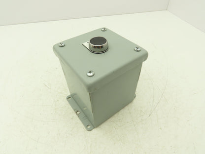Hoffman E1PBXM Allen Bradley Push Button Enclosure With Momentary Reset Switch