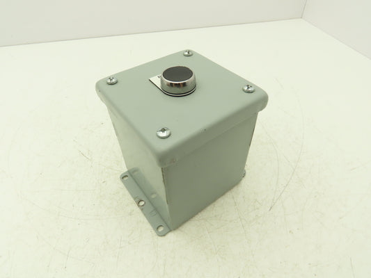 Hoffman E1PBXM Allen Bradley Push Button Enclosure With Momentary Reset Switch