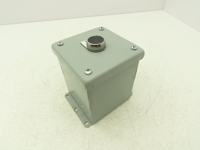 Hoffman E1PBXM Allen Bradley Push Button Enclosure With Momentary Reset Switch