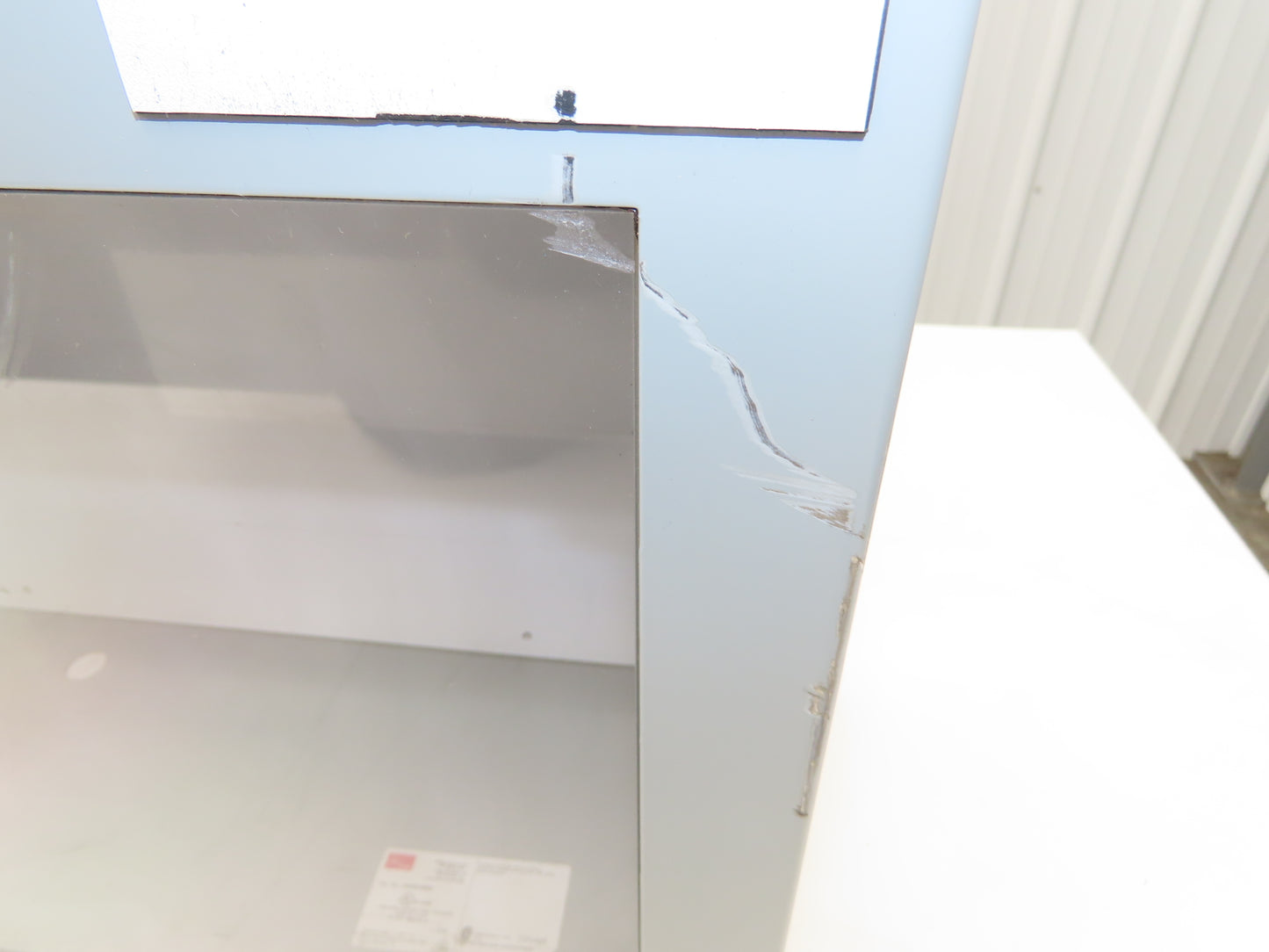 nVent Hoffman CSD20168W Electrical Window-Door Enclosure 20"x16"x8" W/ Blemishes