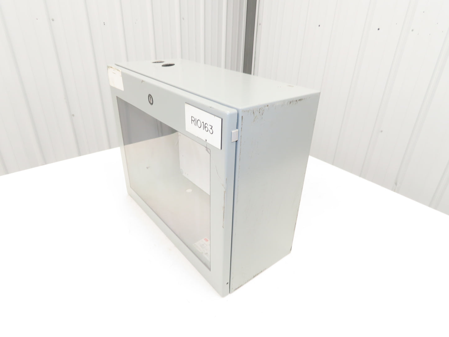 nVent Hoffman CSD20168W Electrical Window-Door Enclosure 20"x16"x8" W/ Blemishes