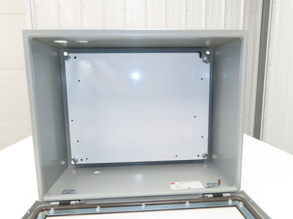 nVent Hoffman CSD20168W Electrical Window-Door Enclosure 20"x16"x8" W/ Blemishes