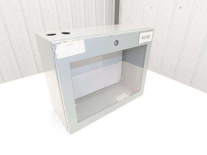 nVent Hoffman CSD20168W Electrical Window-Door Enclosure 20"x16"x8" W/ Blemishes