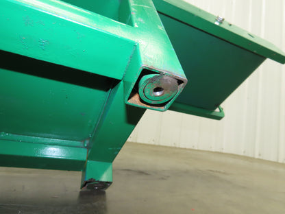 9"W x 43"L Small Flat Belt Conveyor 200mm Bed Width 220V 1PH 40FPM Steel Frame