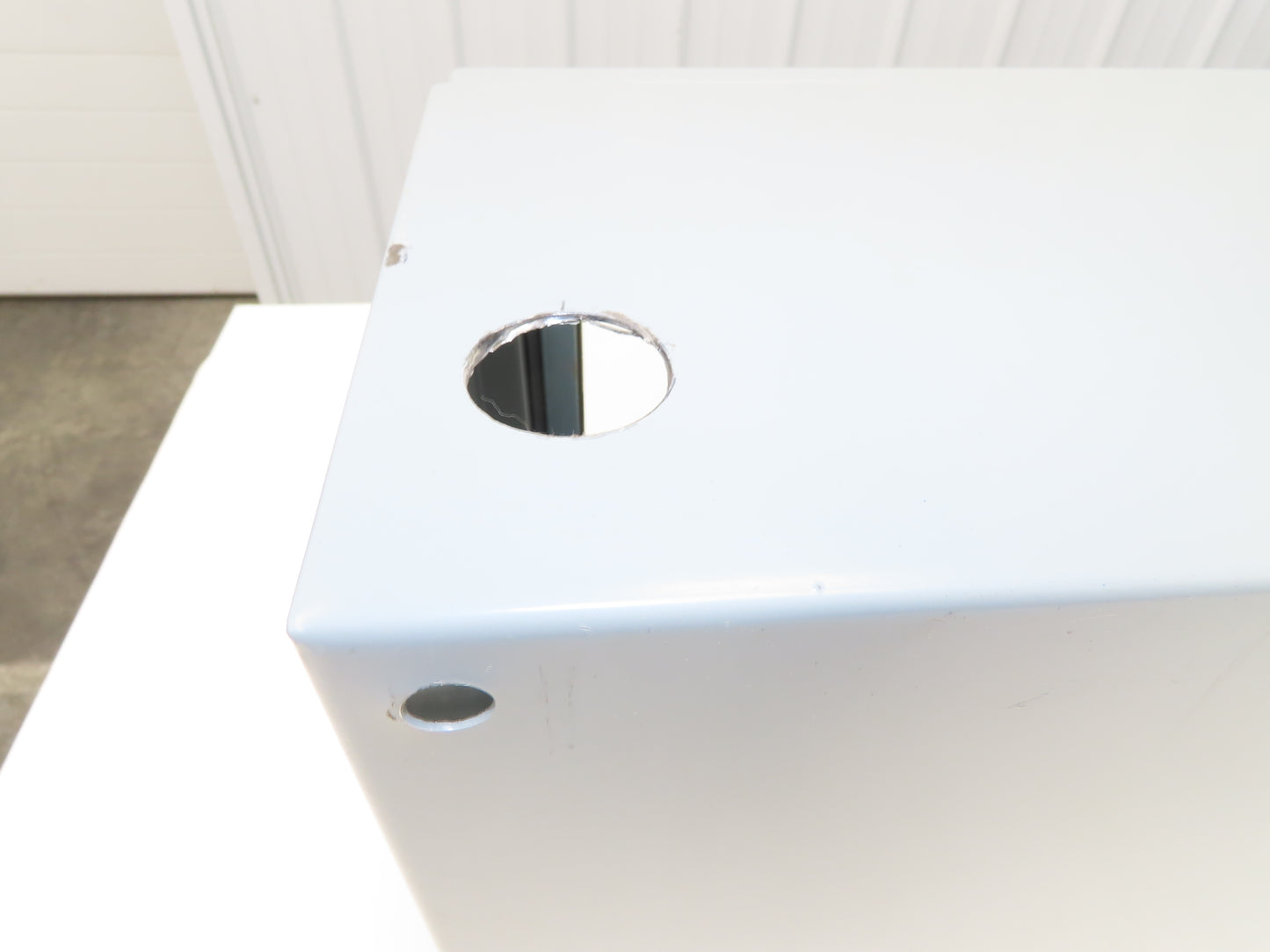 nVent Hoffman CSD20168W Electrical Window-Door Enclosure 20"x16"x8" W/ Blemishes