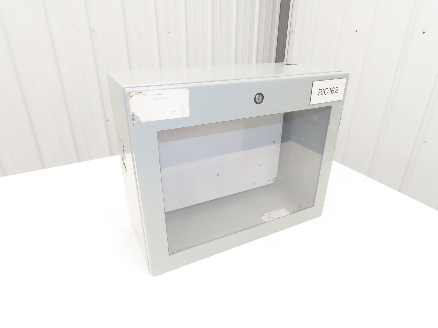 nVent Hoffman CSD20168W Electrical Window-Door Enclosure 20"x16"x8" W/ Blemishes
