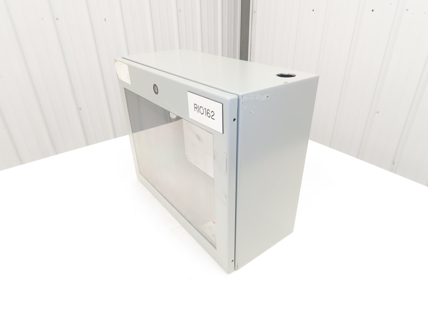 nVent Hoffman CSD20168W Electrical Window-Door Enclosure 20"x16"x8" W/ Blemishes