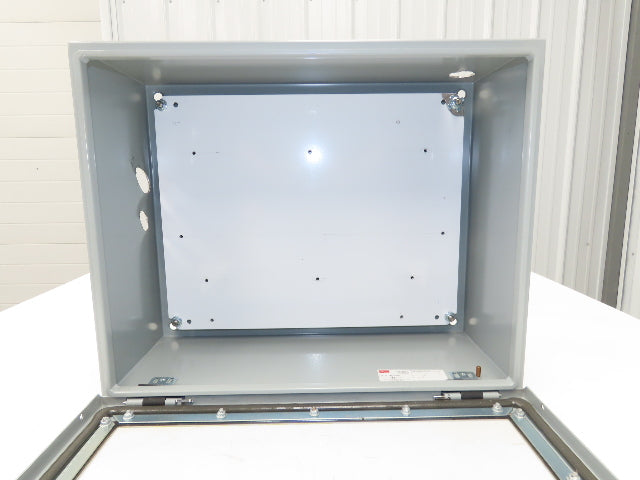 nVent Hoffman CSD20168W Electrical Window-Door Enclosure 20"x16"x8" W/ Blemishes