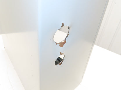 nVent Hoffman CSD20168W Electrical Window-Door Enclosure 20"x16"x8" W/ Blemishes