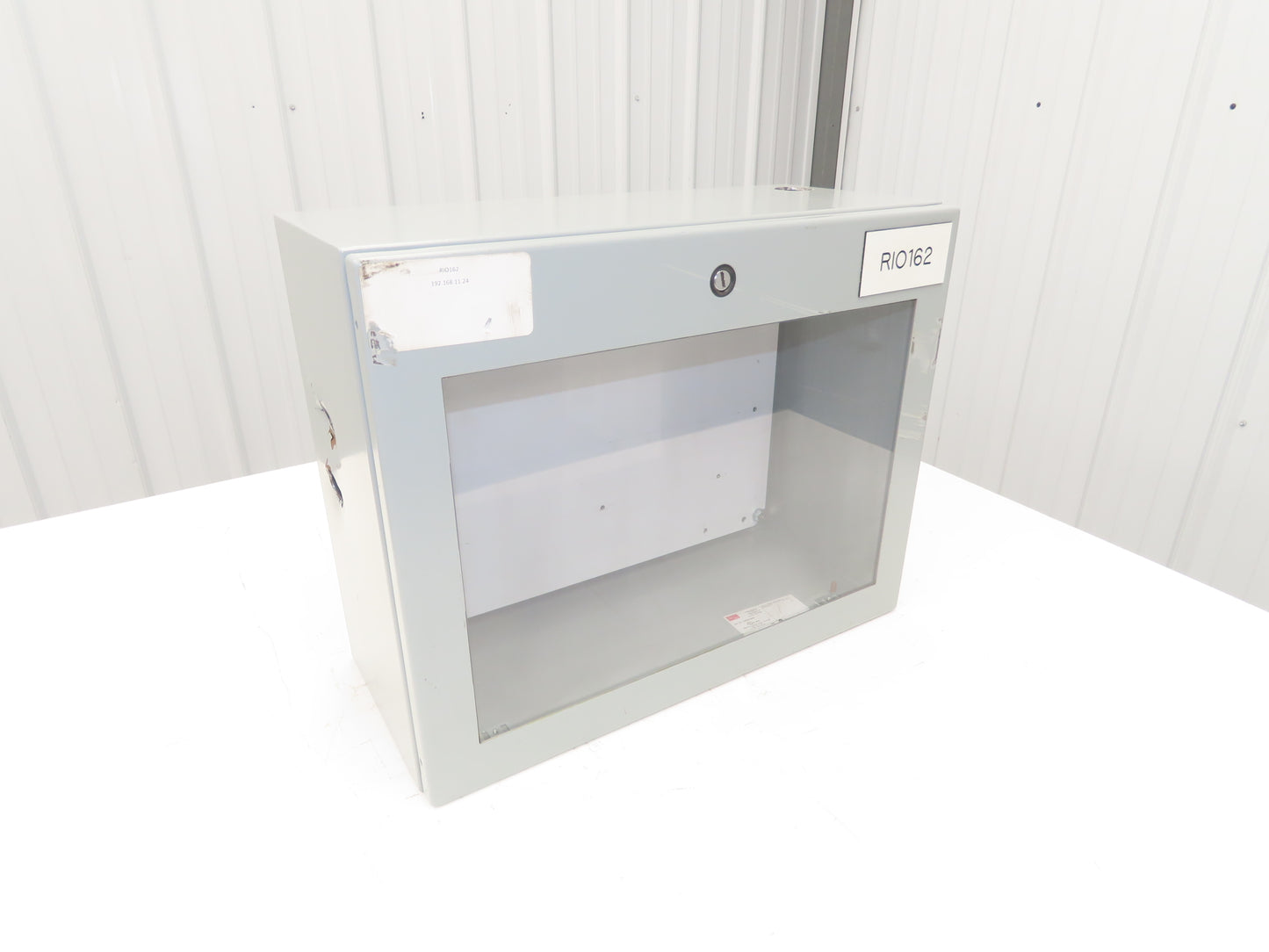 nVent Hoffman CSD20168W Electrical Window-Door Enclosure 20"x16"x8" W/ Blemishes