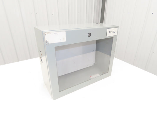 nVent Hoffman CSD20168W Electrical Window-Door Enclosure 20"x16"x8" W/ Blemishes