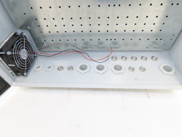 Sick MSC800-2120T00 System Controller Enclosure 19-1/2"x15-3/4"x6" 1056555 Empty