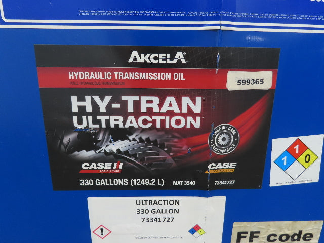 Akcela Hydraulic Transmission Fluid 330 Gallons & Liquitote Capacity 350 Gallon