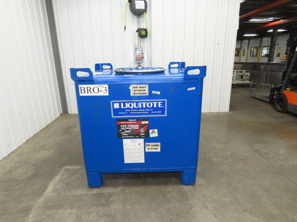 Akcela Hydraulic Transmission Fluid 330 Gallons & Liquitote Capacity 350 Gallon