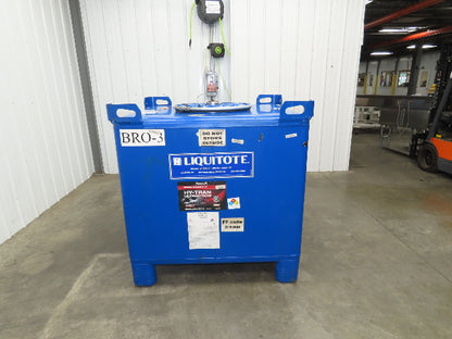 Akcela Hydraulic Transmission Fluid 330 Gallons & Liquitote Capacity 350 Gallon