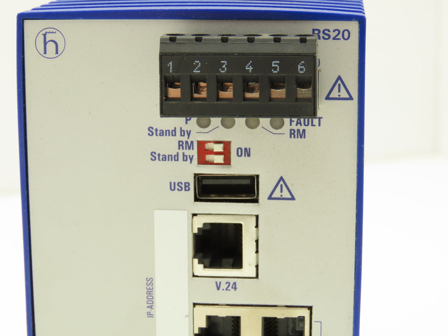Hirschmann RS20-0800T1T1SDAEHH09.1.00 PLC Ethernet Rail DIL Switch Module 8 Port