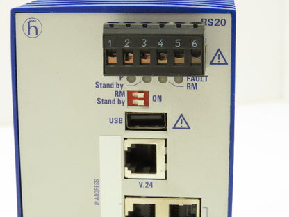 Hirschmann RS20-0800T1T1SDAEHH09.1.00 PLC Ethernet Rail DIL Switch Module 8 Port