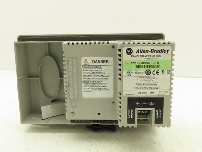 Allen Bradley 2711P-B6C20D PanelView Plus 600 Ser D HMI Control Panel