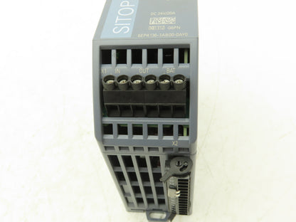 Siemens 6EP4136-3AB00-0AY0 Sitop UPS1600 Power Supply 24VDC 20Amp Out Din Rail