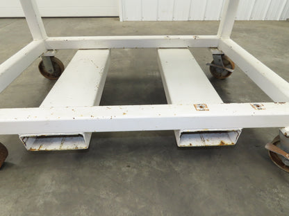 7/8" Thick Top Steel Fabrication Welding Layout Table Work Bench 33"x51"x31.25"