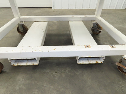 7/8" Thick Top Steel Fabrication Welding Layout Table Work Bench 33"x51"x31.25"