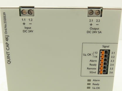 Phoenix Contact QUINT4-CAP/24DC/5/4KJ Quint Capacity Module Power Supply 24VDC