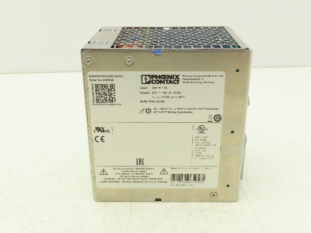 Phoenix Contact QUINT4-CAP/24DC/5/4KJ Quint Capacity Module Power Supply 24VDC